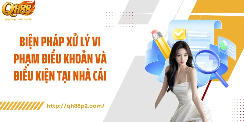 Biện pháp xử lý vi phạm điều khoản và điều kiện tại nhà cái